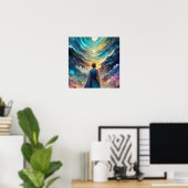 Poster Astral Travel OBE Lucid Dreamer Dream Signifie (Bureau à domicile)