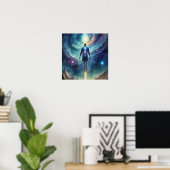 Poster Astral Travel OBE Lucid Dreamer Dream Signifie (Bureau à domicile)