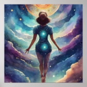 Poster Astral Travel OBE Lucid Dreamer Dream Signifie (Devant)