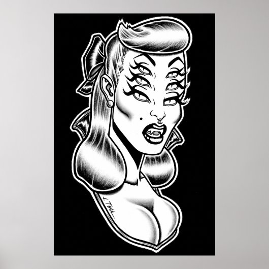 Poster Astro-Creeps™/Candy La Vamp™ (Devant)