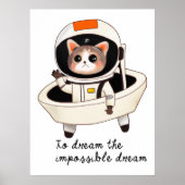 Poster Astrocat rêvé (Devant)