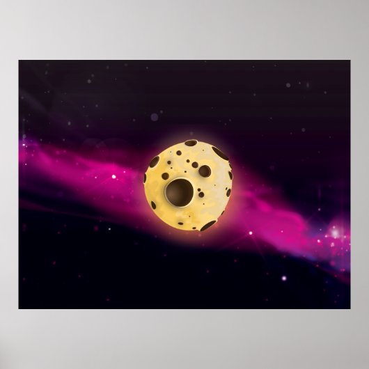 Poster Astroïde à bec (Devant)