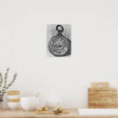 Poster Astrolabe mauresque, de Cordoue, 1054 (Cuisine)