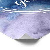 Poster Astrologie aquarelle - Gemini (Coin)