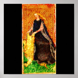 Poster Astrologie d'Affiche-Cru/Divination-Tarot 25