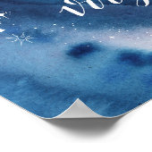 Poster Astrologie de l'aquarelle - Virgo (Coin)