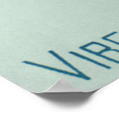 Poster Astrologie Zodiaque vintage, Constellation Virgo (Coin)