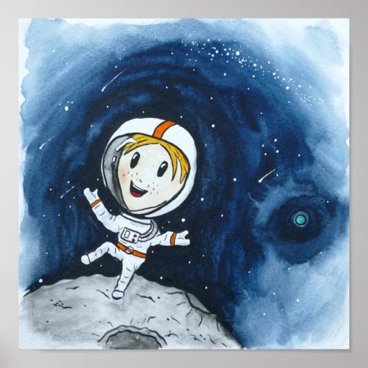 Poster Astronaut (Devant)
