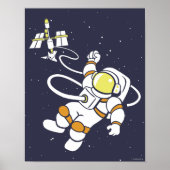 Poster Astronaut (Devant)