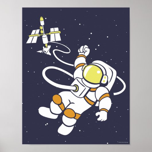 Poster Astronaut (Devant)