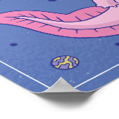 Poster Astronaut Axolotls (Coin)