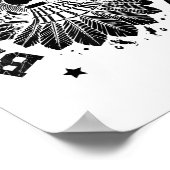 Poster Astronaut Badminton Player Shuttle  (Coin)