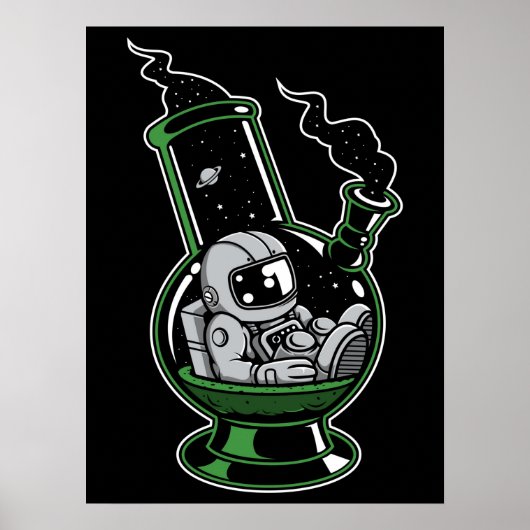 Poster Astronaut Bong (Devant)