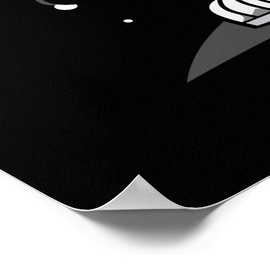 Poster Astronaut Chibi (Coin)