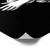 Poster Astronaut de basket-ball Planète spatiale Cosmique (Coin)