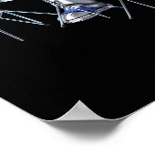 Poster Astronaut Drummer (Coin)