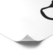 Poster Astronaut fille (Coin)