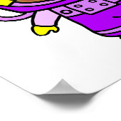 Poster Astronaut Girl 1 (Coin)