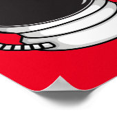Poster astronaut helmet (Coin)