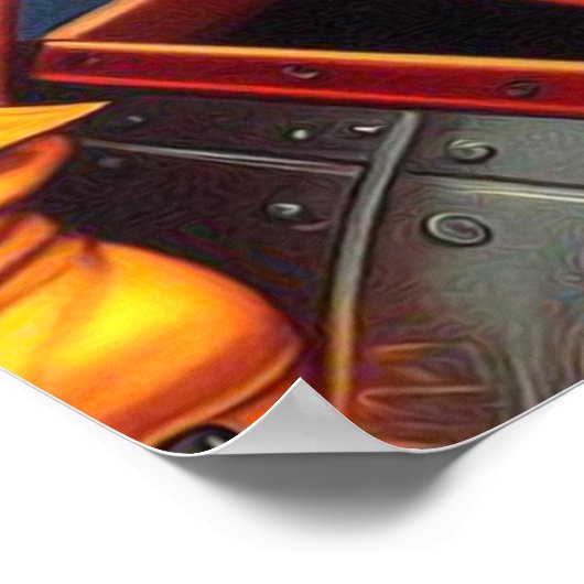 Poster Astronaut Pin-up (Coin)