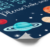 Poster Astronaut Planètes Espace extra-atmosphérique Symb (Coin)