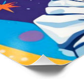 POSTER ASTRONAUT TABBY CAT 3 (Coin)