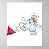 Poster astronaute (Devant)