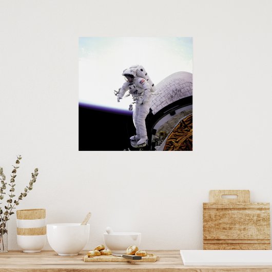 Poster astronaute américain (Cuisine)