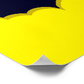 Poster astronaute astronaute de vaisseau spatial de fusée (Coin)