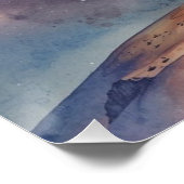 Poster Astronaute dans l'espace (Coin)