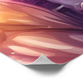 Poster Astronaute de chats de cow-boy, chat de cadet de l (Coin)