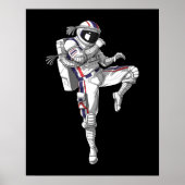 Poster Astronaute de Muay (Devant)