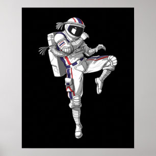 Poster Astronaute de Muay