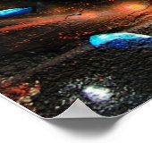 Poster Astronaute du graffiti (Coin)