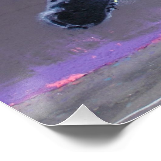 Poster Astronaute du graffiti (Coin)