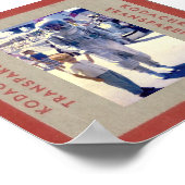 Poster Astronaute du parc à thème des années 1950 (Coin)