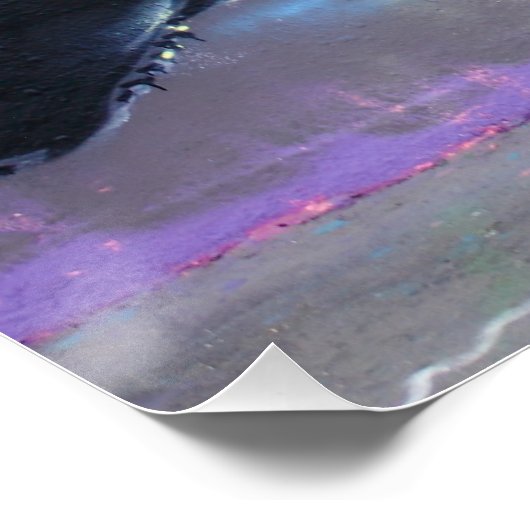 Poster Astronaute flottant (Coin)