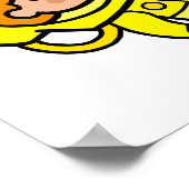 Poster astronaute garçon 1 (Coin)