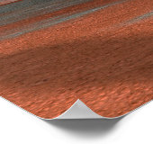 Poster Astronaute Mars - Explorateur spatial sur une plan (Coin)
