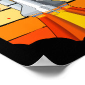 Poster Astronaute Spacecraft (Coin)