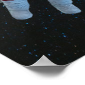 Poster Astronaute Stars & Space Colorful Balloons (Coin)