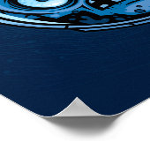 Poster Astronaute zombie (Coin)