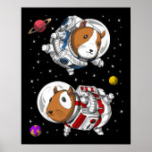 Poster Astronautes de l'espace de Guinée Pig (Devant)