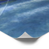 Poster Astronautes de science-fiction vintage dans l'espa (Coin)