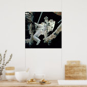 Poster Astronauts working on the Hubble (Cuisine)