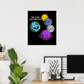 Poster Astronomie Spatiale Planètes Vous N'Avez Pas De Vi (Bureau à domicile)