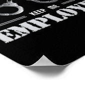 Poster Astucieux Agent Correction Mince Silver Line (Coin)