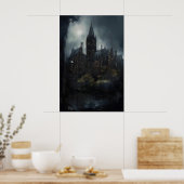 Poster Asylum Architecture gothique Art mural, Humeur hui (Cuisine)