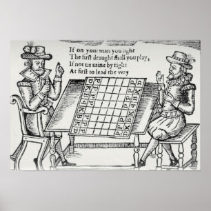 Poster At the Chess Board