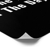 Poster At The End Of The Day Trendy Saying For What S (Coin)